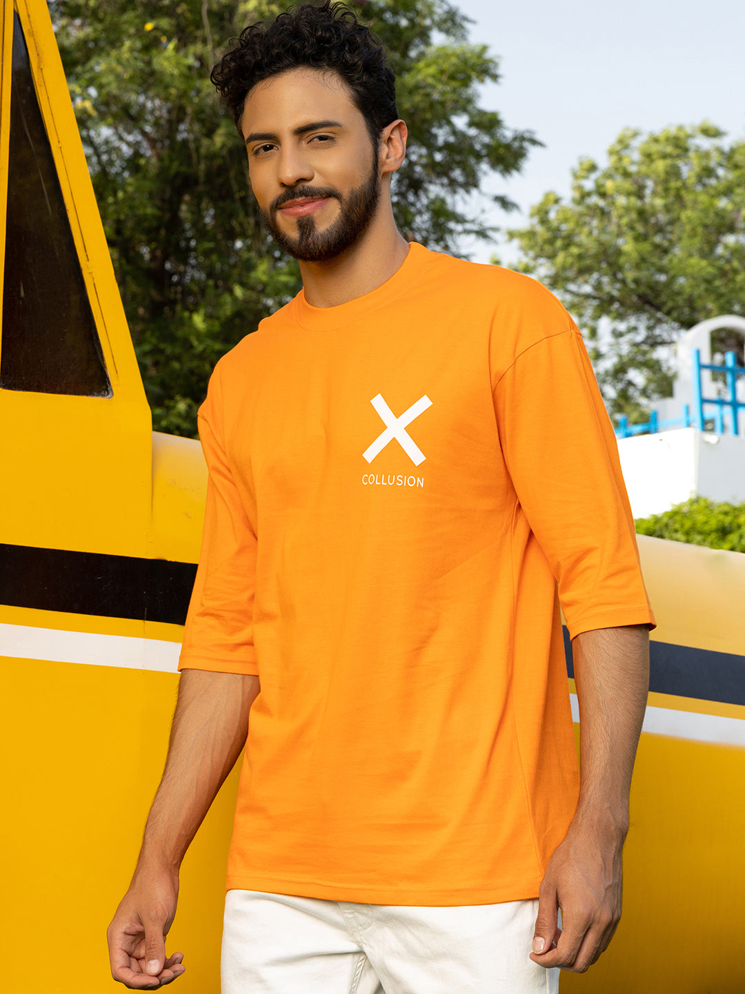 Bright orange hotsell t shirt