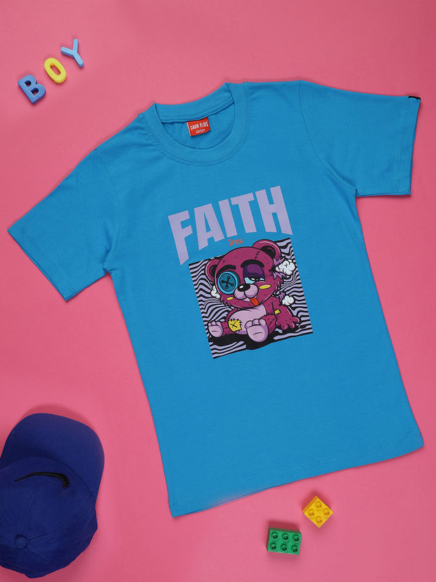 Faith Font T-shirts for Boys & Girls