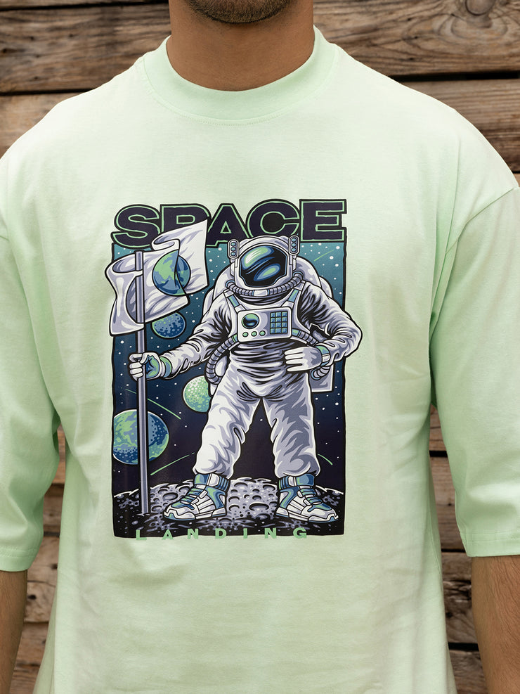 Space Sea Green Oversized by Gavin Paris