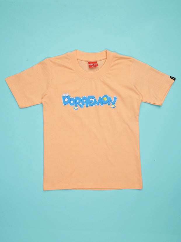 Doremon Font T-shirts for Boys & Girls