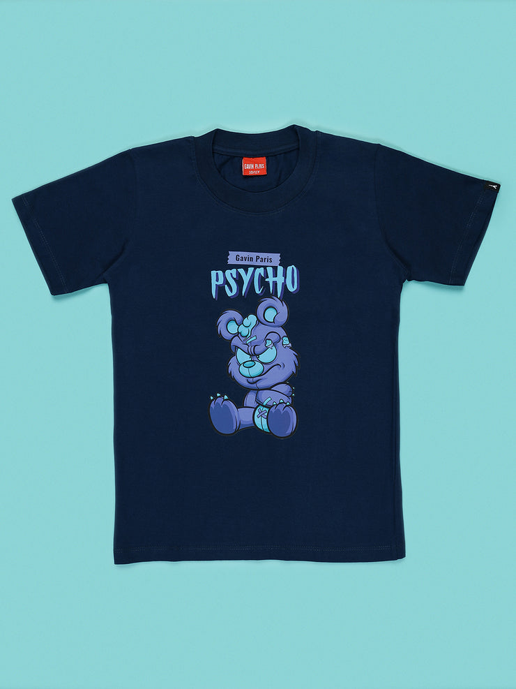 Psycho Bear T-shirts for Boys & Girls