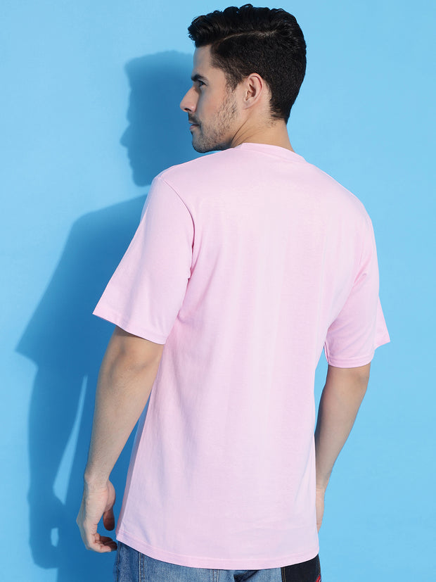 Peace Pink Regular T-Shirts