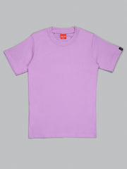 Lavender Plain T-shirts for Boys & Girls