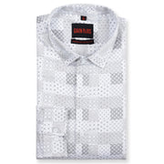 White Checkered Full Sleeve Shirt (GP201)