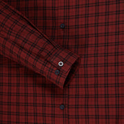 Full Sleeve Shirt - Red and Black Plaid (GP164)