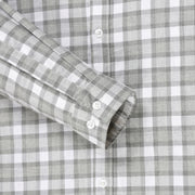 Grey and White Checkered Pattern Full Sleeve Shirt (GP133)