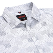 White Checkered Full Sleeve Shirt (GP201)