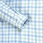 Checkered Full Sleeve Shirt - Blue and Green (GP224)