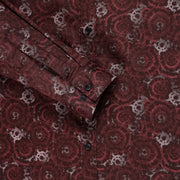 Burgundy Floral Full Sleeve Shirt (GP190)