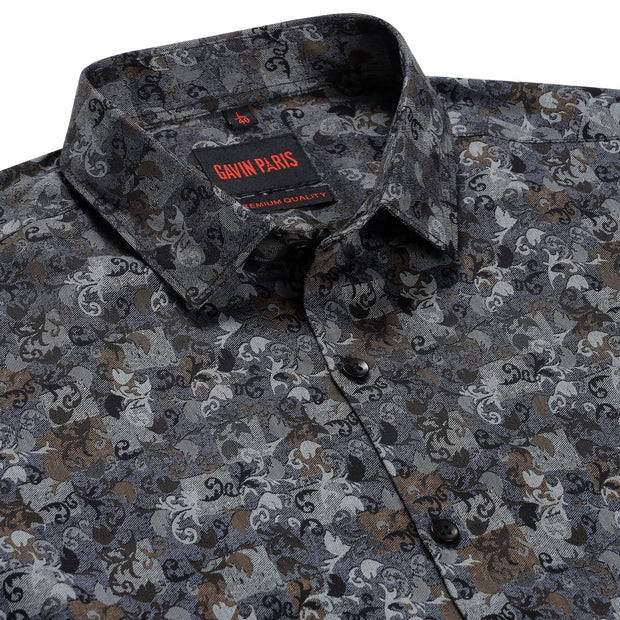 Full Sleeve Camouflage Print Shirt (GP150)