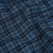 Full Sleeve Shirt - Blue and Black Plaid (GP163)