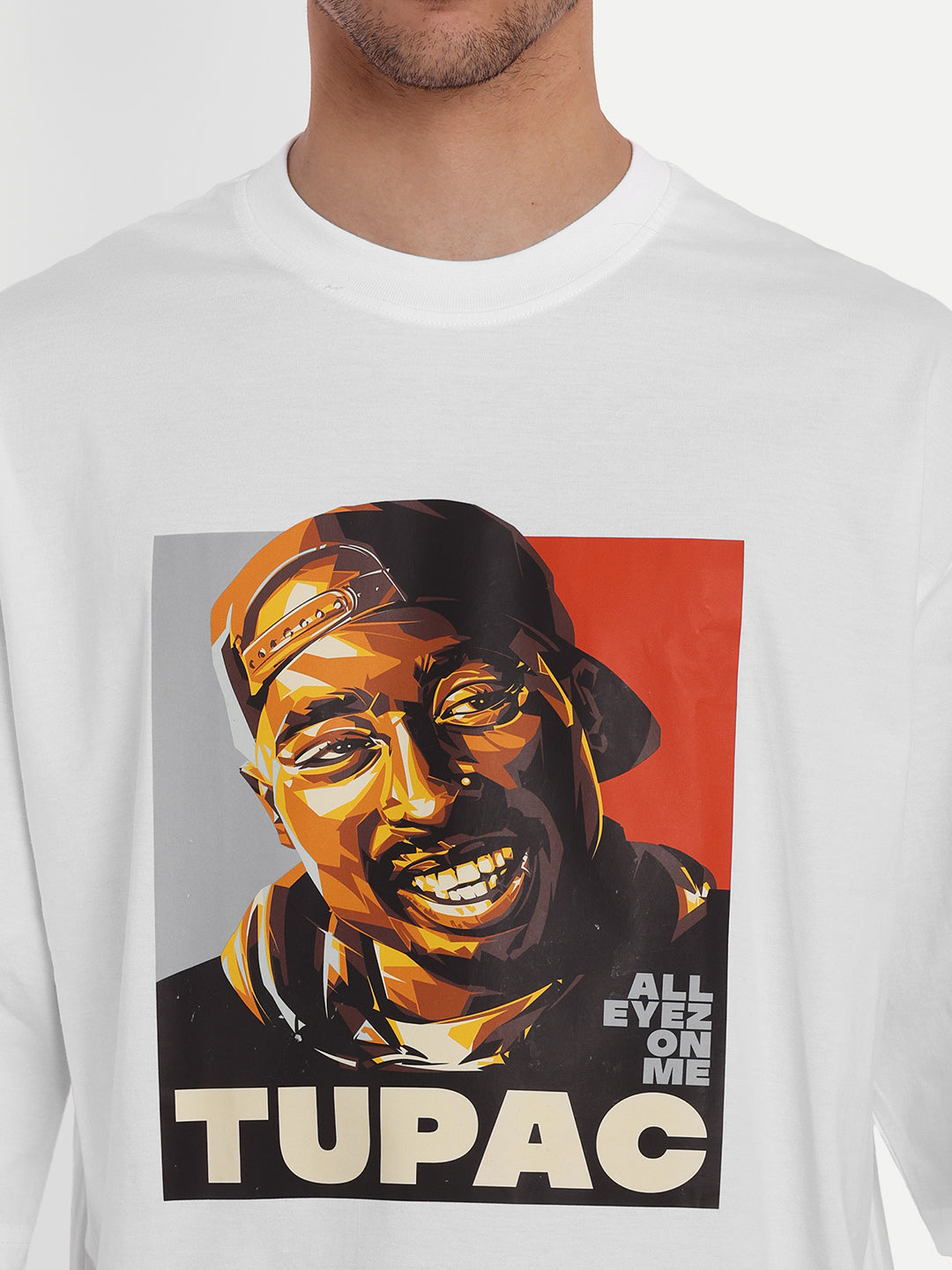 Tupac oversized t outlet shirt