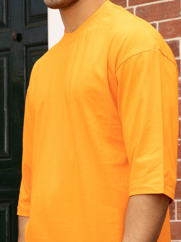 Freekick Oversized Neon Orange Oversized Tee